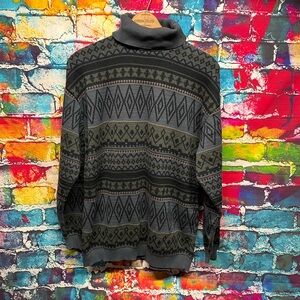 Vintage Calvin Klein Sport Turtle Neck Sweater M